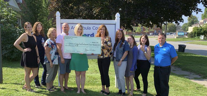 Ashtabula County Board of Realtors golf outing benefits CDC